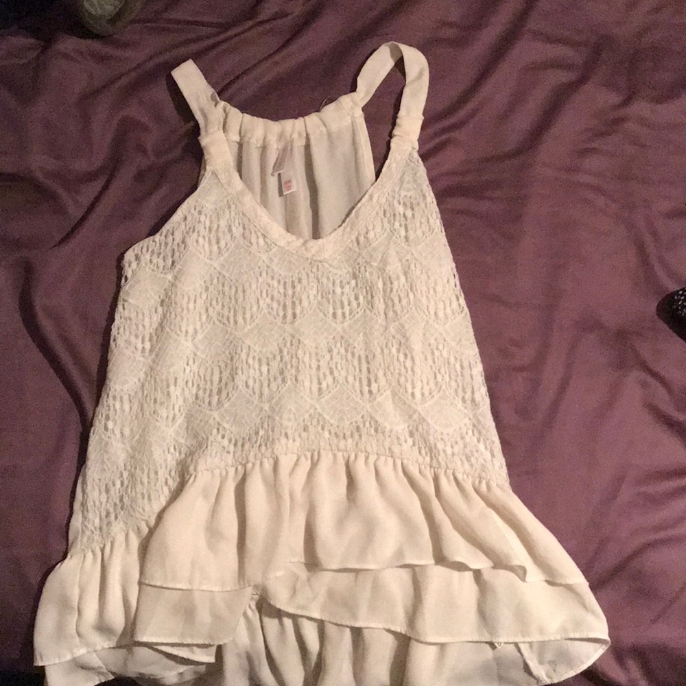 White tank size M